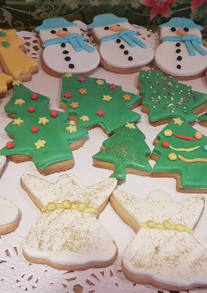 Una foto de Galletas de navidad con Thermomix y de forma tradicional