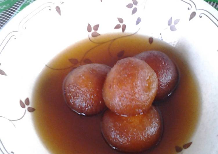 Simple Way to Cook Perfect Gulab Jamun (very popular Indian dessert)