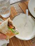 Salsa de yogurt para durum