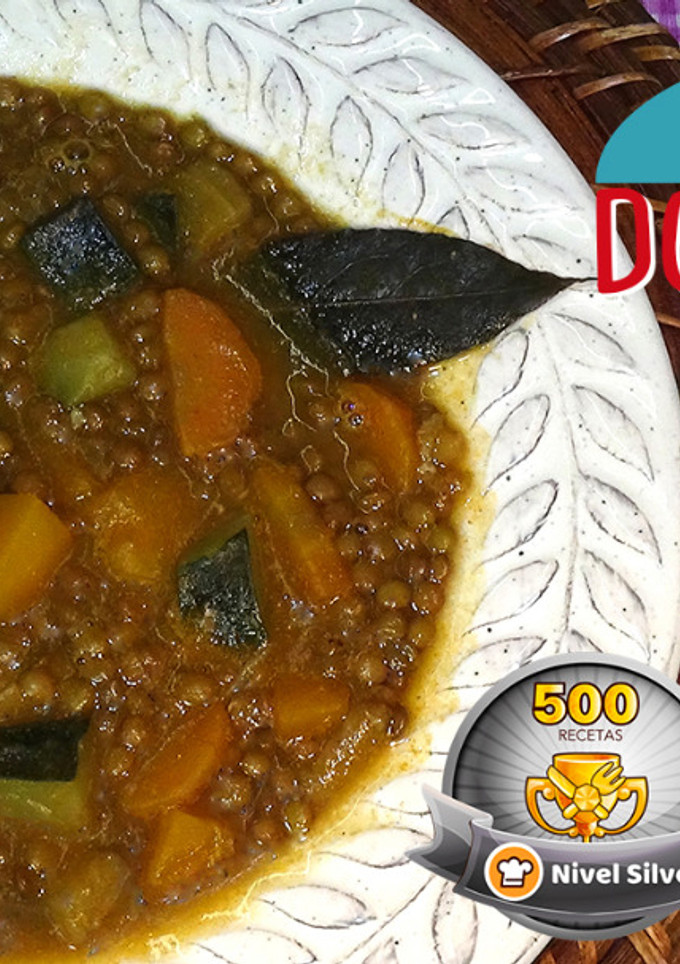 Una foto de Cómo hacer lentejas con verduras