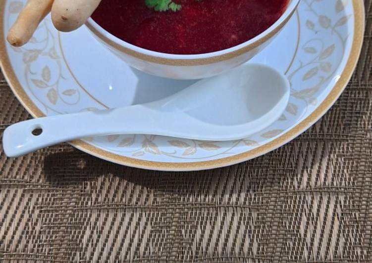 Recipe of Award-winning Healthy Beetroot Soup