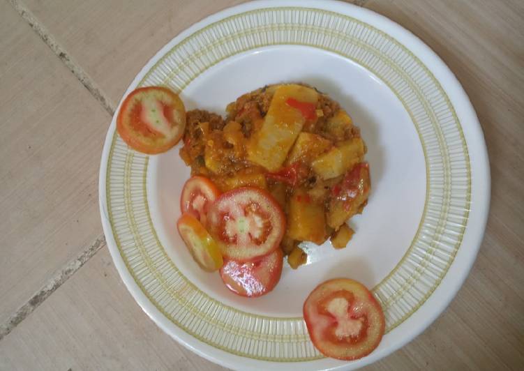 Step-by-Step Guide to Make Ultimate Yam porridge | Satisfyingrecipe.web.app