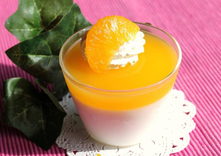 Recipe of Any-night-of-the-week Easy! Yogurt &amp; Juice Jelly