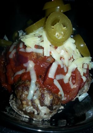 A picture of Weezy's Baked SpicyMeatballs!.