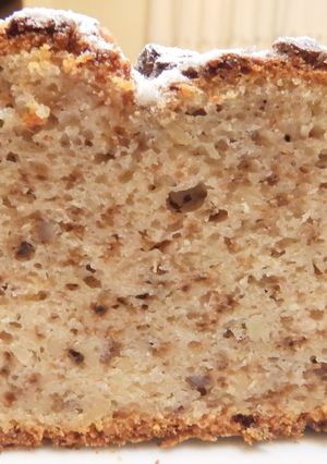 Foto principal de Pan dulce con platano y nueces