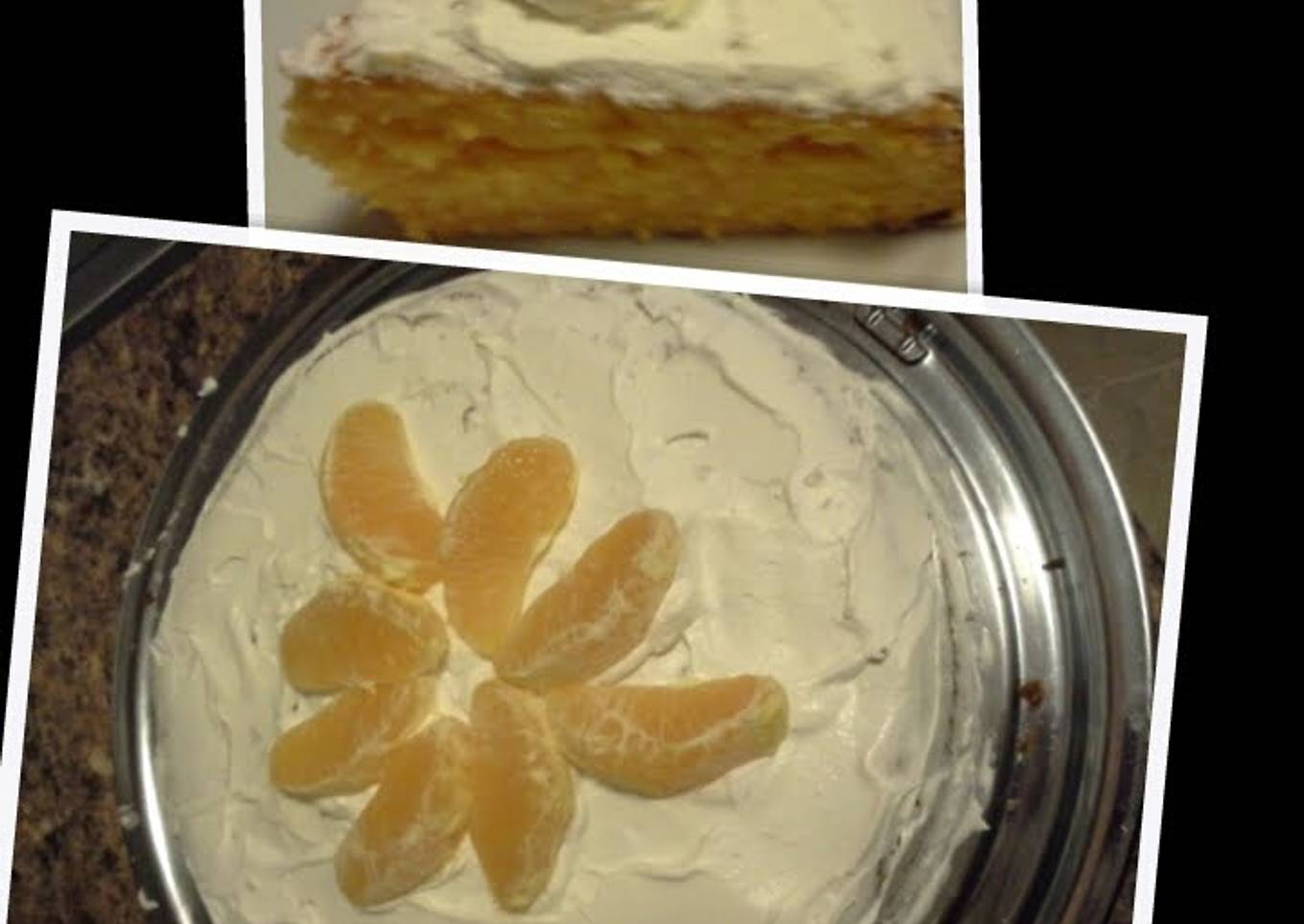 Dreamsicle cake