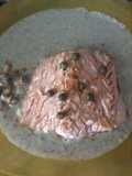 Salmón con salsa de champágne