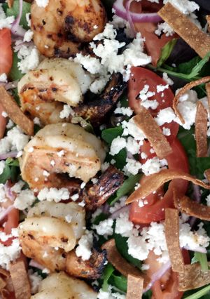 A picture of Cilantro Lime Grilled Shrimp.