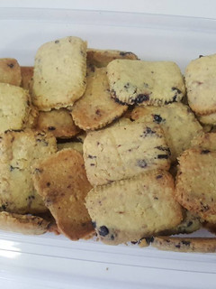 Foto resep Oatmeal cookies (biskuit oat dan blueberry kering)