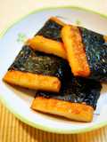 Isobe-yaki Fried Satuma-age with Nori Seaweed
