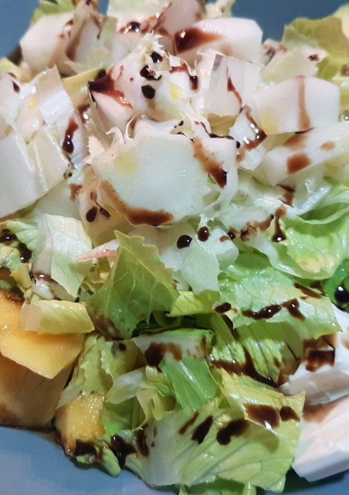 Una foto de Ensalada de mango