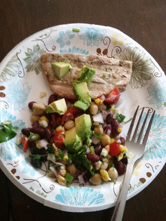 A picture of Bean Salsa.