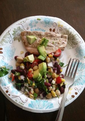 A picture of Bean Salsa.