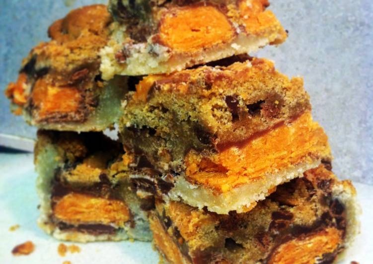 Easiest Way to Make Super Quick Homemade butterfinger cookie bars