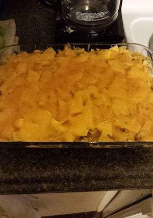 A picture of Nacho supreme bake.