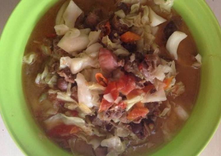 Langkah Membuat Tongseng rempelo ati yang praktis