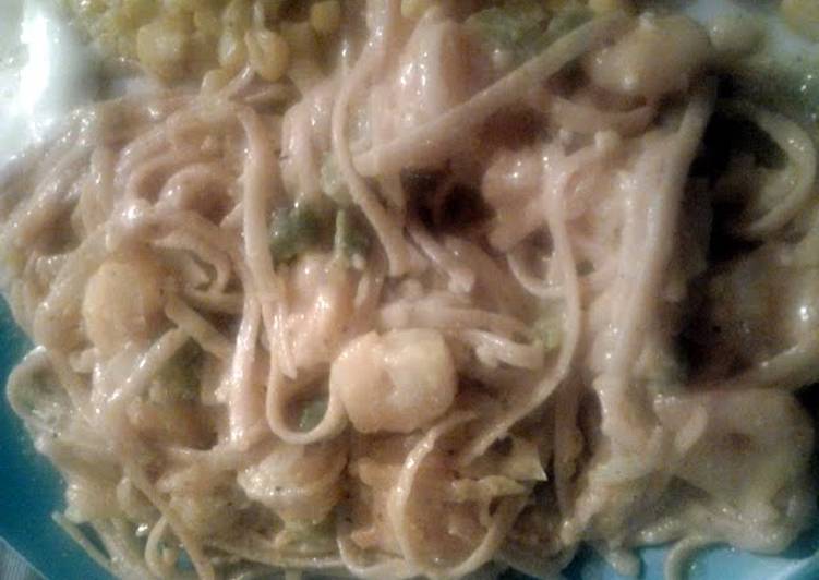 shrimp yummy pasta