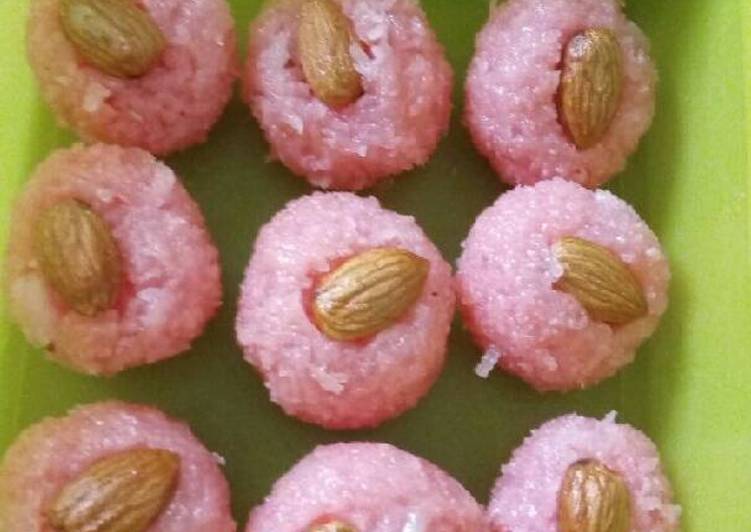 Fresh coconut laddu