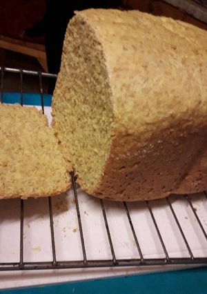 Una foto de Pan de cúrcuma (en panetera)