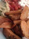 Vickys Chilli & Lime Potato Wedges with Cheese, Gluten, Dairy, Egg & Soy-Free