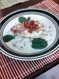 Tomato Parmesan Tilapia Bake