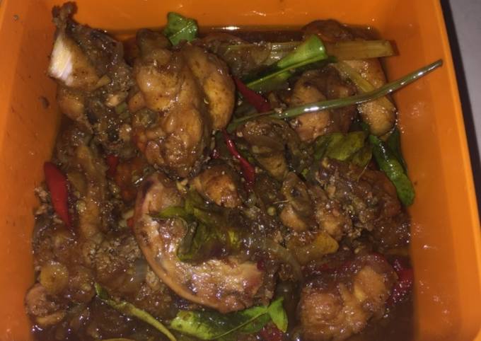 Ayam kecap pedas manis