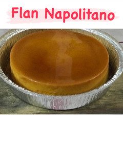 Una foto de Flan Napolitano