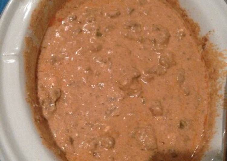 Simple Way to Prepare Appetizing Ground Beef Dip