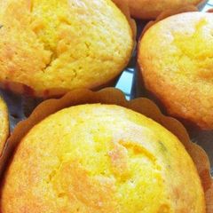 A picture of For Breakfast and Sweets Easy Kabocha Cake with Pancake Mix.