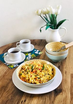 সবজি নুডুলস রেসিপির প্রধান ছবি