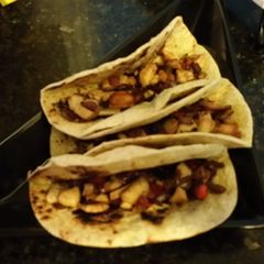 Leftover breakfast/Lunch Tacos A picture of Leftover breakfast/Lunch Tacos.
