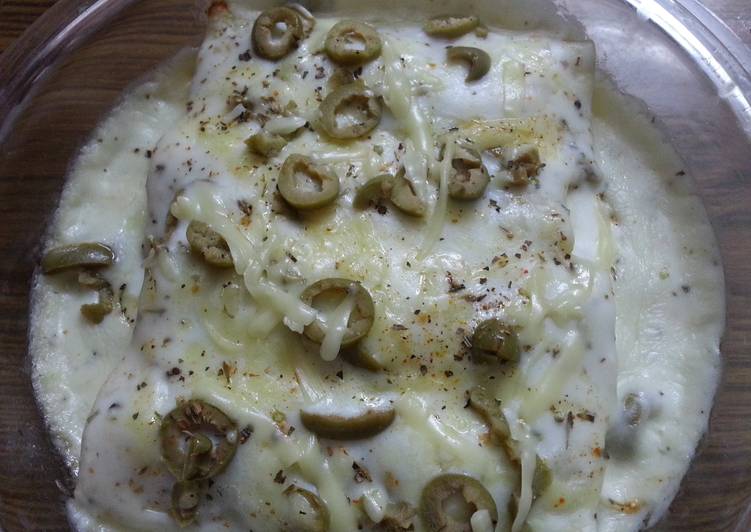 Recipe of Yummy White Sauce Canneloni