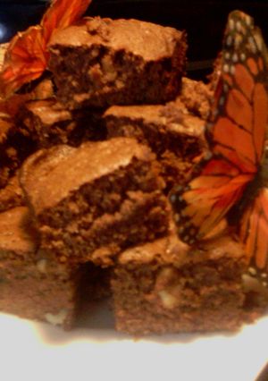 A picture of sunshines light fudge brownies.
