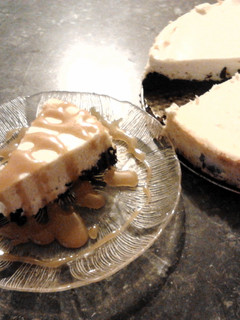 A picture of Brownie Bottom Cheesecake.