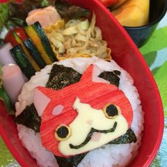 A picture of Youkai Watch Bento (Jibanyan).