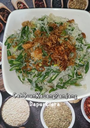 Foto resep 53. Cah Sohun/ Kacang Panjang