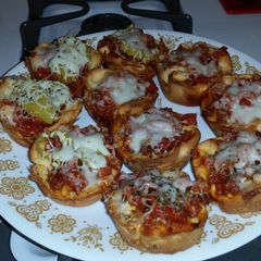 A picture of Pizza Cups.