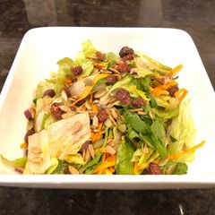 A picture of Healthy Lettuce Salad with Homemade Dressing.
