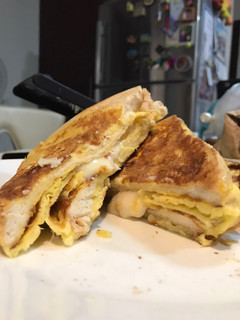 A picture of Egg & Cheese Toast.