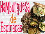 Hamburguesa de espinacas
