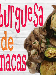 Una foto de Hamburguesa de espinacas