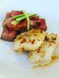 Seared Ahi Tuna with Blackened Puffed Rice