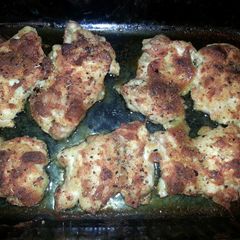 A picture of zesty chicken bake.