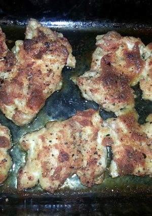 A picture of zesty chicken bake.