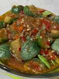Oseng/Tumis Terong Ijo