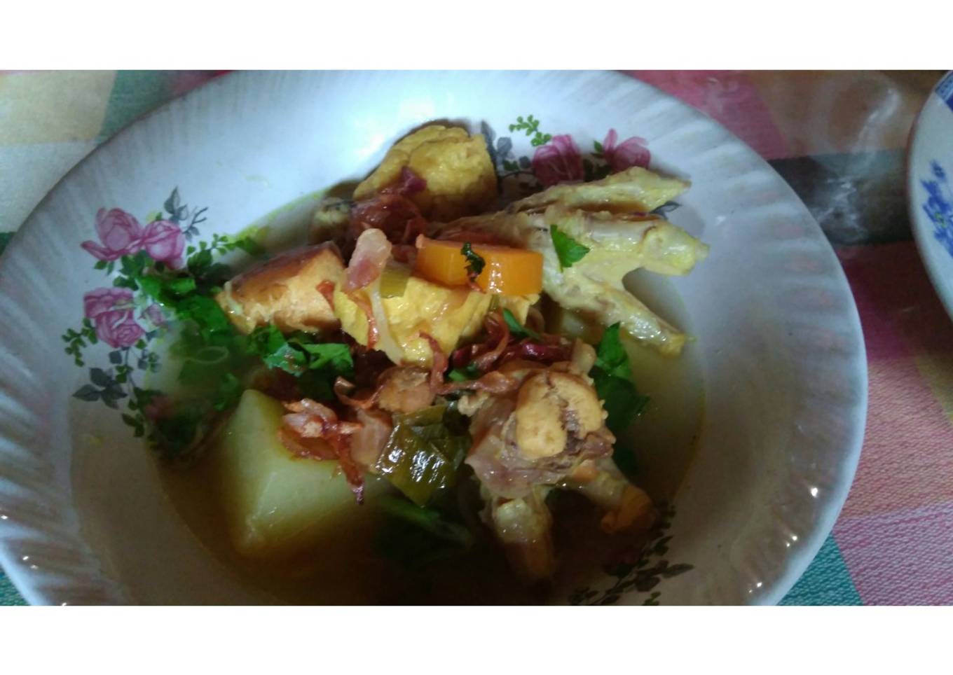Sop ceker ayam