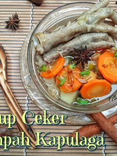 Foto resep Sup ceker rempah kapulaga