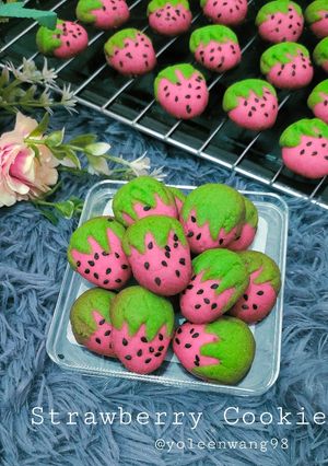 Foto resep Strowberry Cookies