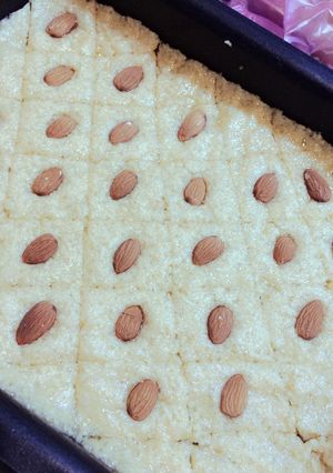 صورة لوصفة بسبوستي بدون بيض🥚