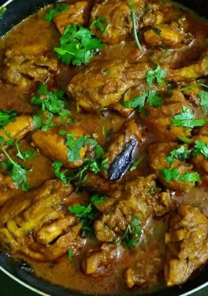 A picture of Chicken Curry.
